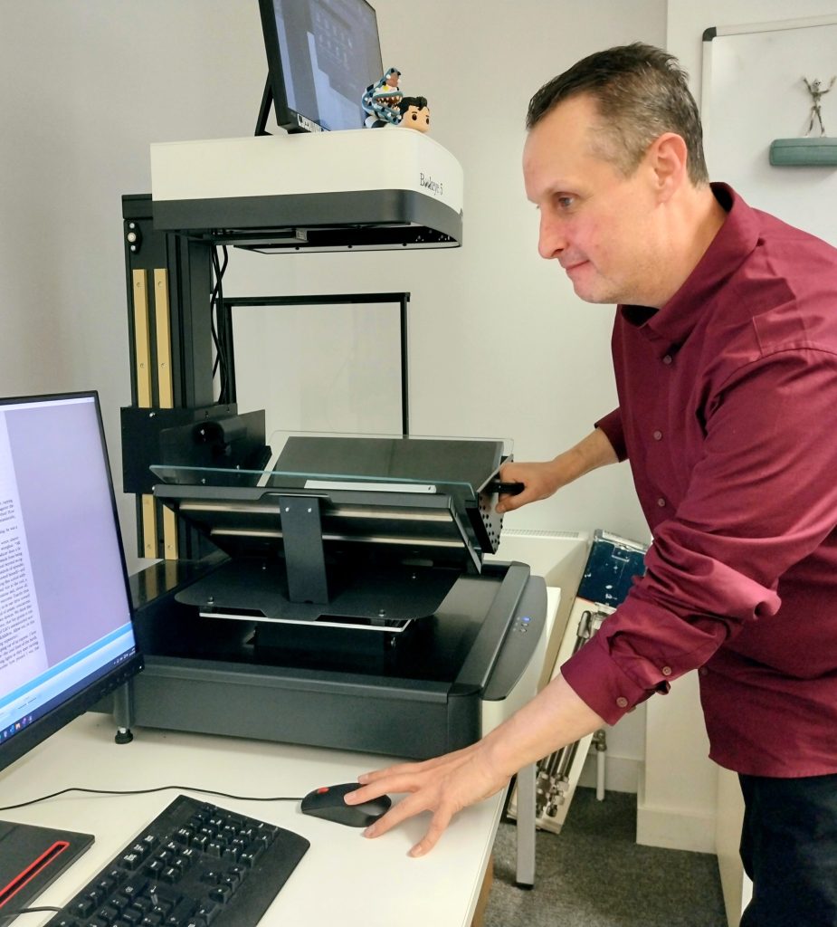 Lee-Jones in the BCU Digitised Services Office