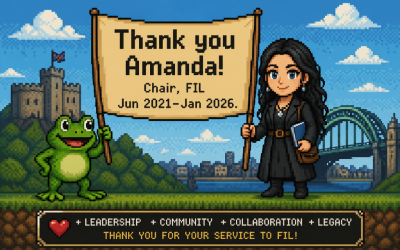 Reflecting on my time as Chair of the FIL Committee – Amanda Foster